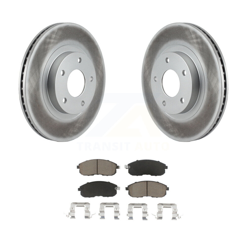 Coated Upgrade Brake Kit For 2004 INFINITI I35 KGC-101239 Transit Auto