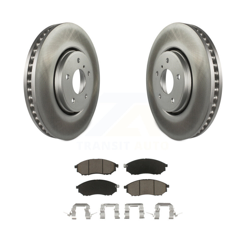 Coated Upgrade Brake Kit For 2012 INFINITI FX35 KGC-101177 Transit Auto