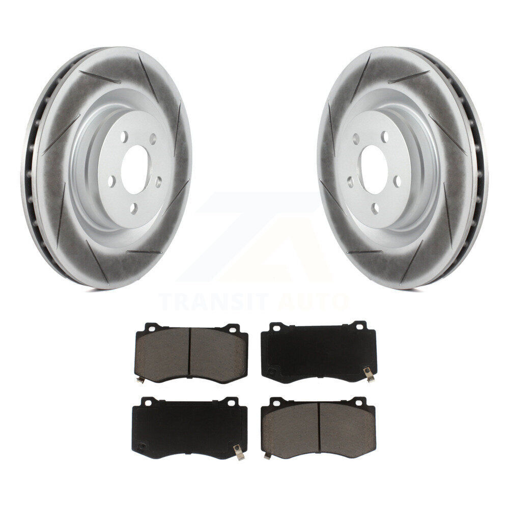 Coated Upgrade Brake Kit For 2005 Chrysler 300 6.1L KGC-100641 Transit Auto