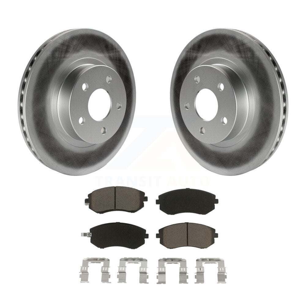 Coated Upgrade Brake Kit For 2004 Subaru Legacy L KGC-100718 Transit Auto