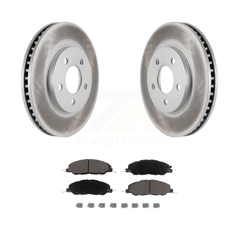 Coated Upgrade Brake Kit For 2005 Ford Mustang Base KGC-101289 Transit Auto