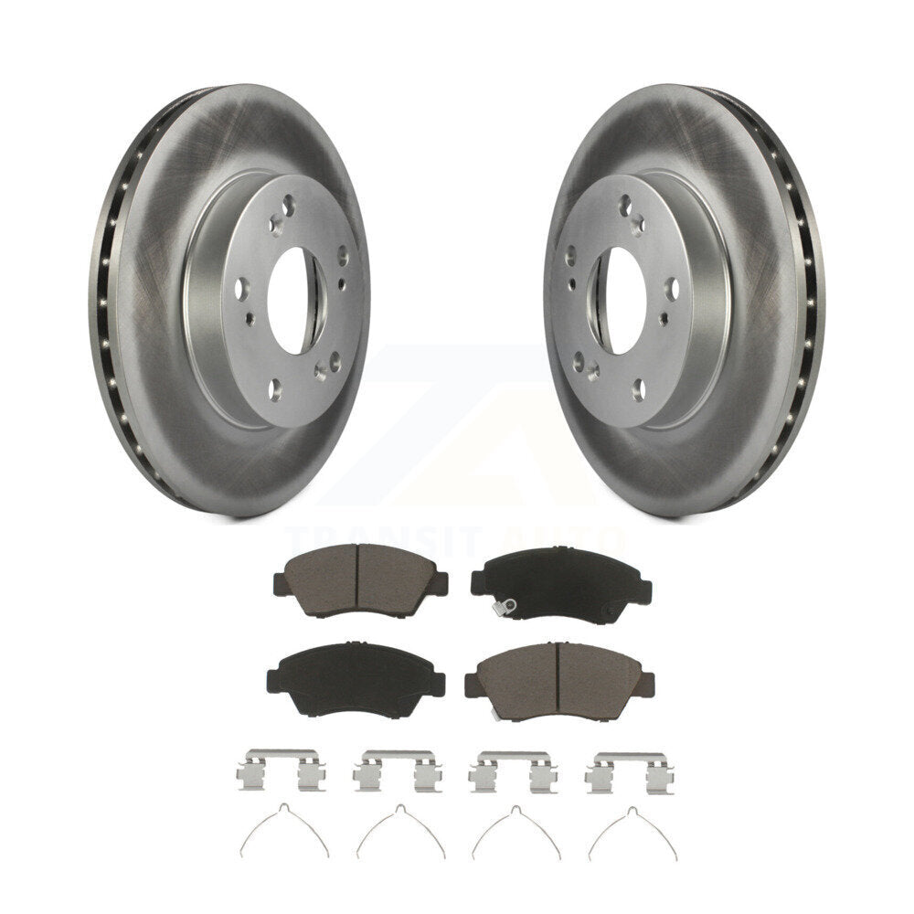 Coated Upgrade Brake Kit For 2005 Acura RSX Base KGC-100868 Transit Auto