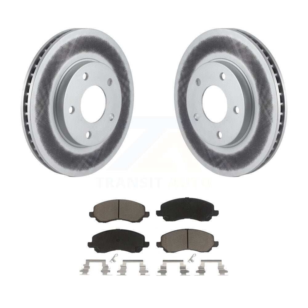 Coated Upgrade Brake Kit For 2004 Mitsubishi Eclipse Disc rear brakes KGC-101209 Transit Auto