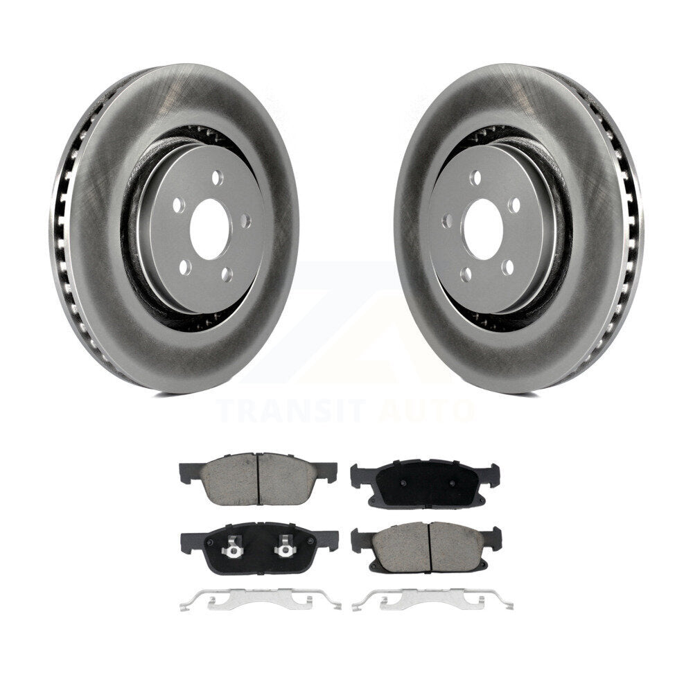 Coated Upgrade Brake Kit For 2020 Lincoln MKZ 3.0L KGC-100744 Transit Auto
