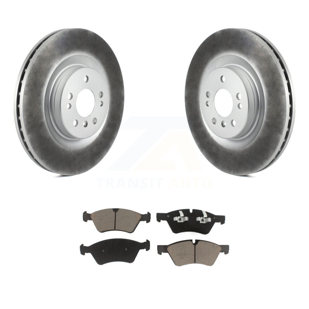 Coated Upgrade Brake Kit For 2005 Mercedes-Benz G55 AMG With 67mm Hub Pilot Diameter KGC-100935 Transit Auto