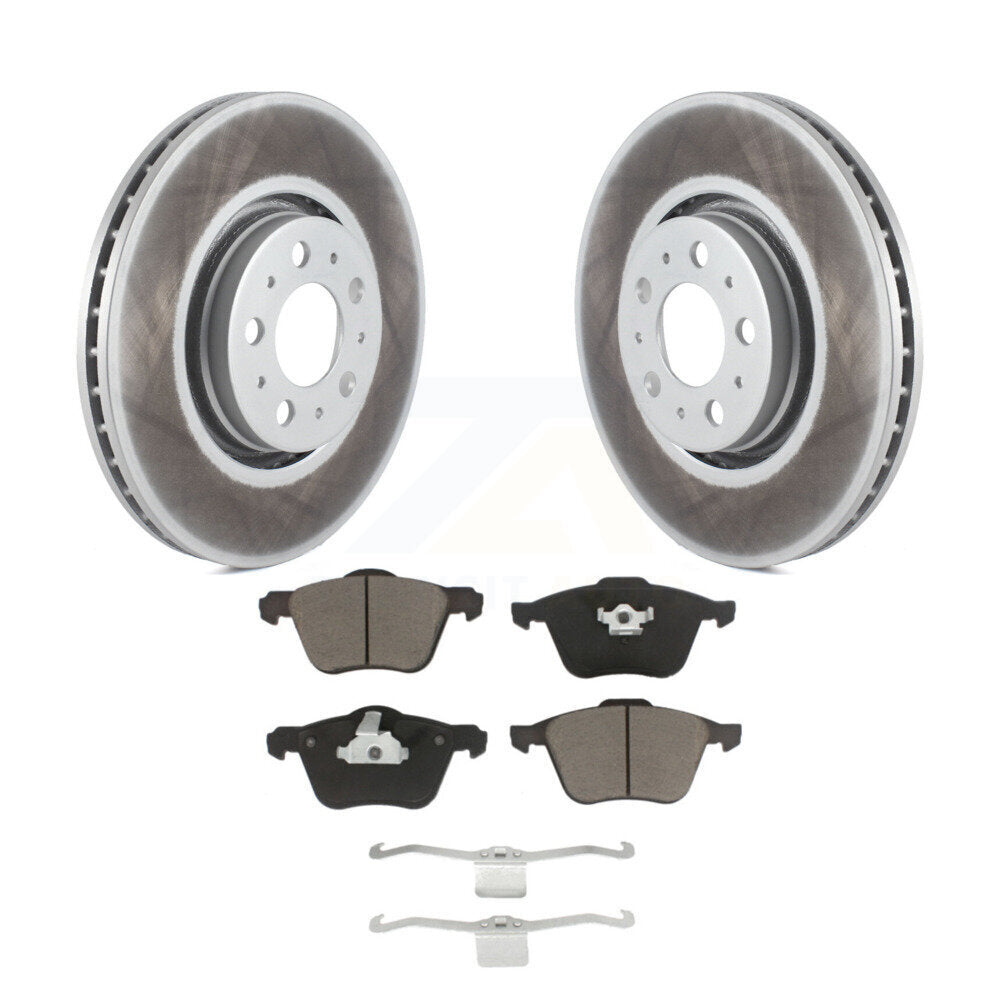 Coated Upgrade Brake Kit For 2005 Volvo XC90 With 316mm Diameter Front Rotor KGC-101347 Transit Auto