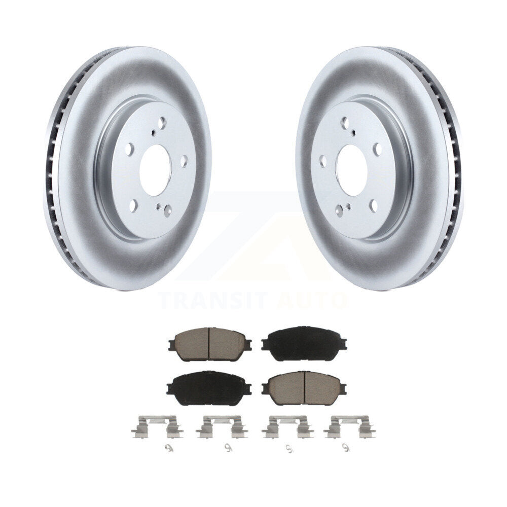 Coated Upgrade Brake Kit For 2004 Toyota Solara KGC-100676 Transit Auto