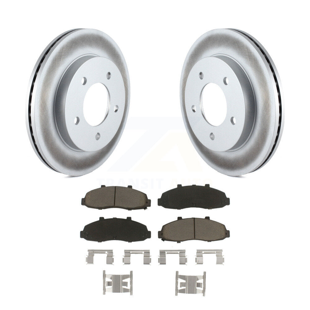 Coated Upgrade Brake Kit For 1999 Ford F-150 4WD. With 5 Lug Wheels Transit Auto