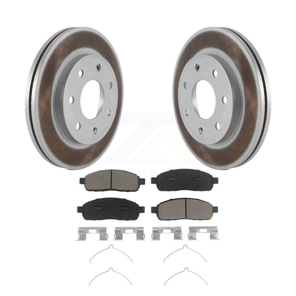 Coated Upgrade Brake Kit For 2005 Ford F-150 4WD. With 7 Lug Wheels KGC-101364 Transit Auto