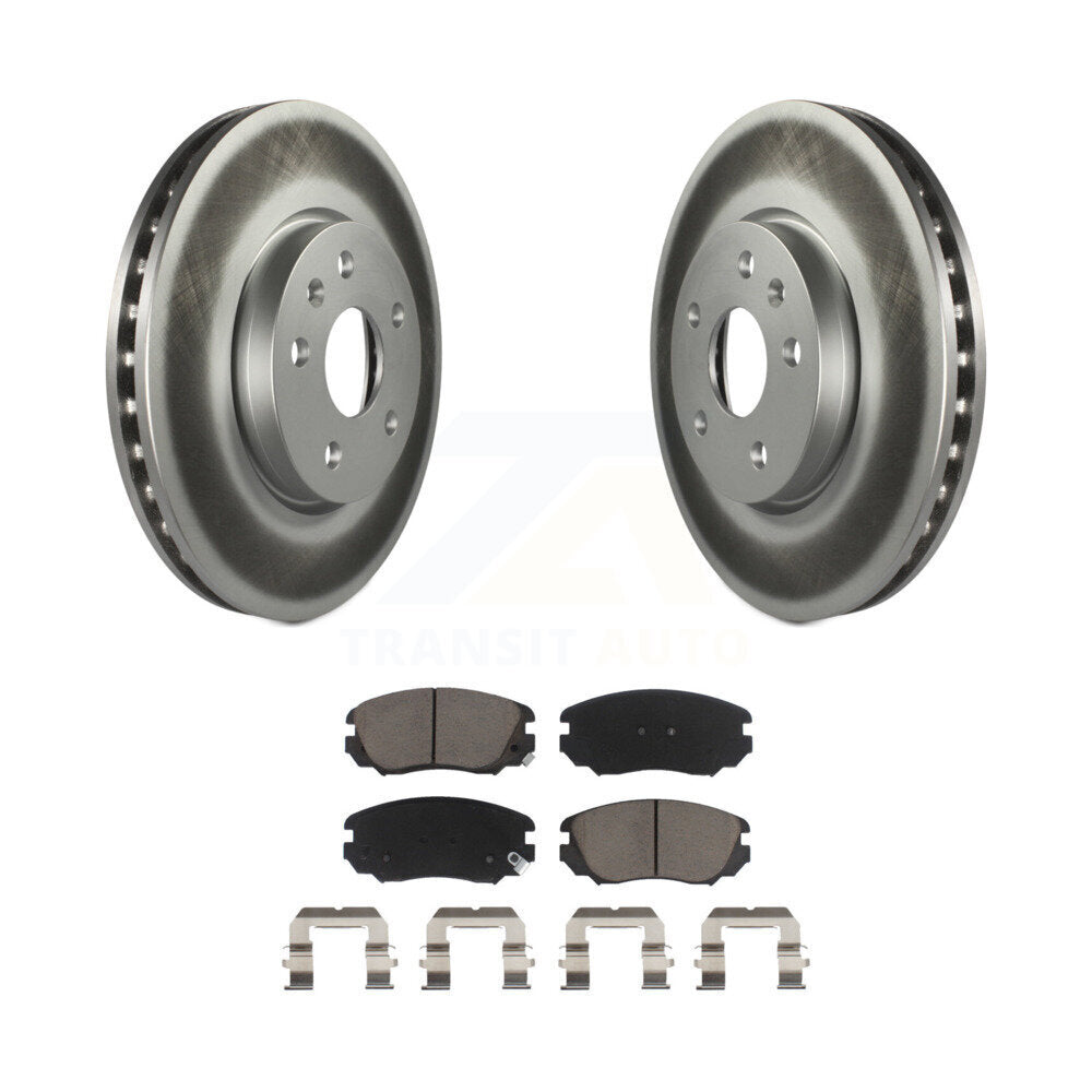 Coated Upgrade Brake Kit For 2011 Buick LaCrosse KGC-101001 Transit Auto