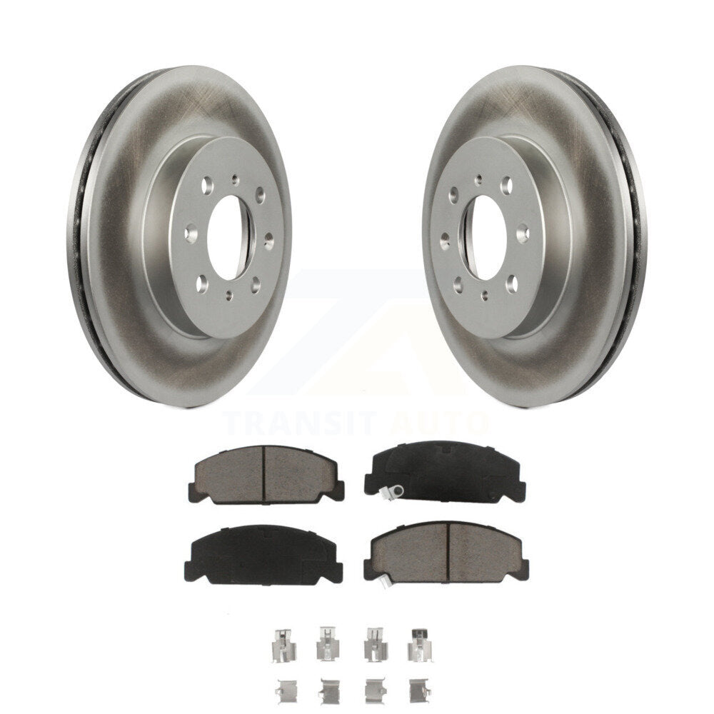 Coated Upgrade Brake Kit For 1997 Honda Civic LX and with 4-Wheel ABS KGC-101944 Transit Auto