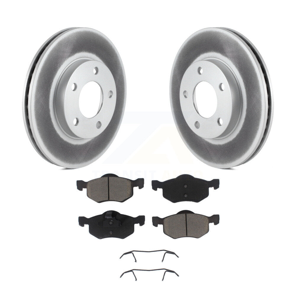 Coated Upgrade Brake Kit For 2005 Mazda Tribute 2.3L KGC-101126 Transit Auto