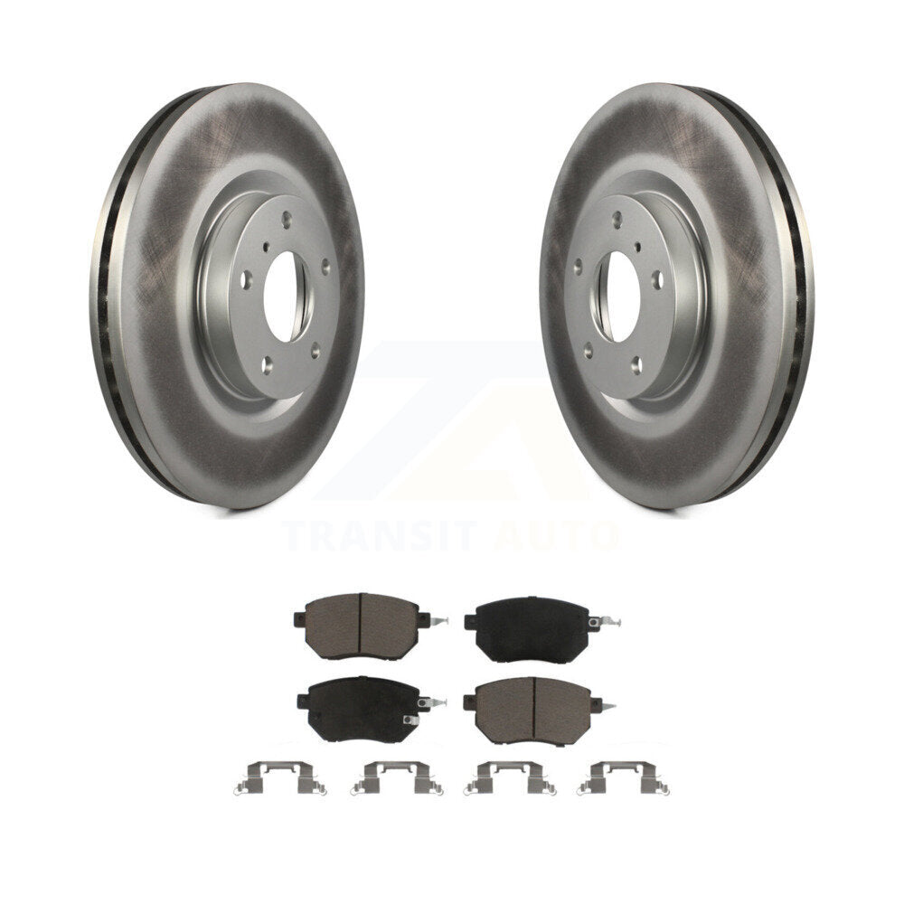 Coated Upgrade Brake Kit For 2005 Nissan Maxima KGC-101168 Transit Auto