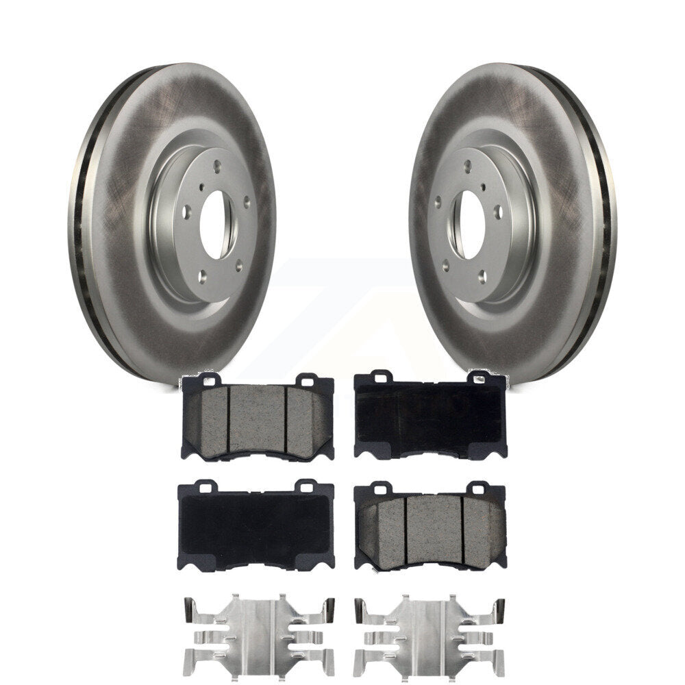Coated Upgrade Brake Kit For 2011 INFINITI G37 AWD. With Brembo Brakes KGC-103633 Transit Auto