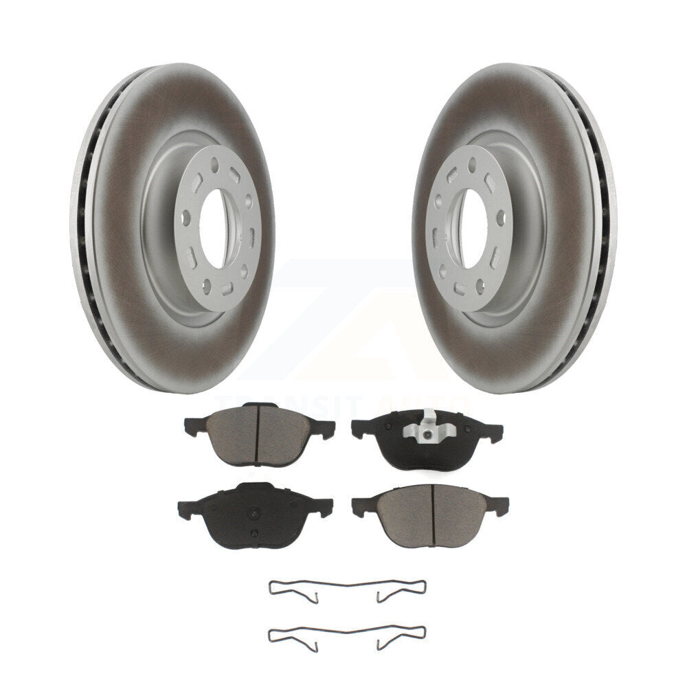 Coated Upgrade Brake Kit For 2005 Mazda 3 2.3L KGC-100656 Transit Auto