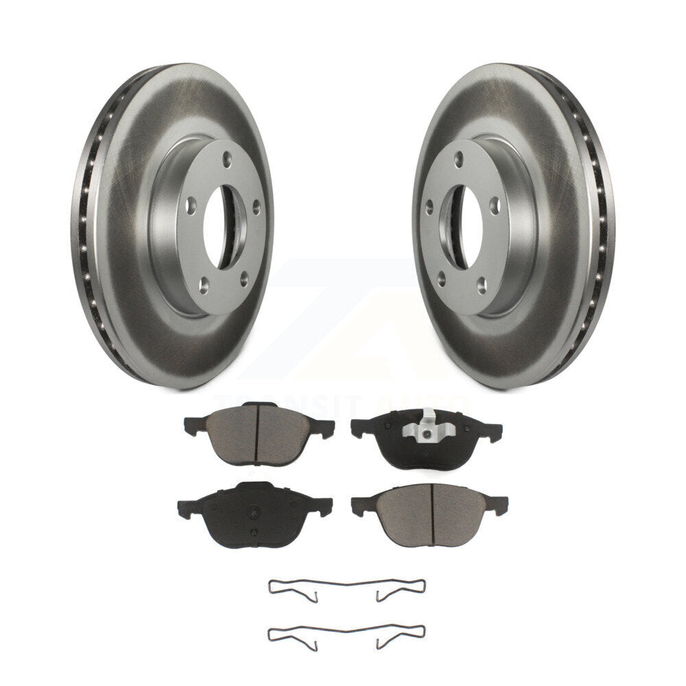 Coated Upgrade Brake Kit For 2004 Mazda 3 2.0L KGC-100670 Transit Auto