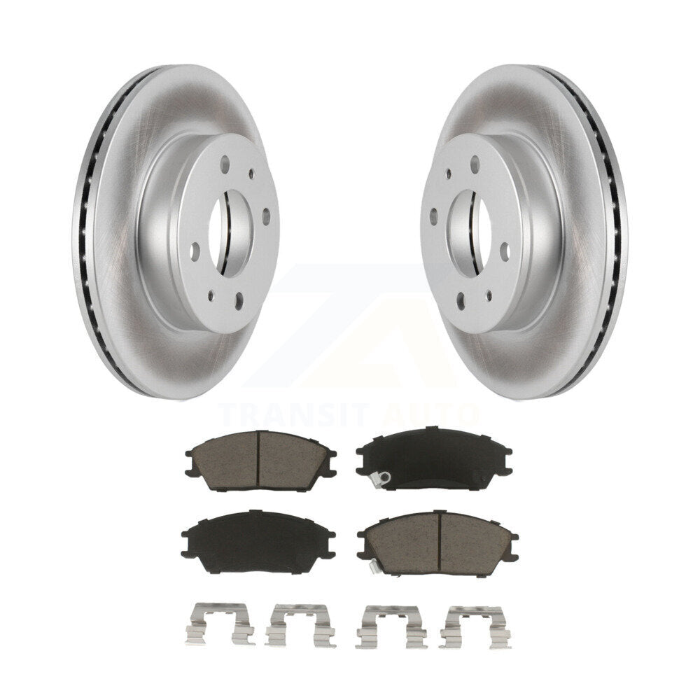 Coated Upgrade Brake Kit For 2004 Hyundai Accent Transit Auto