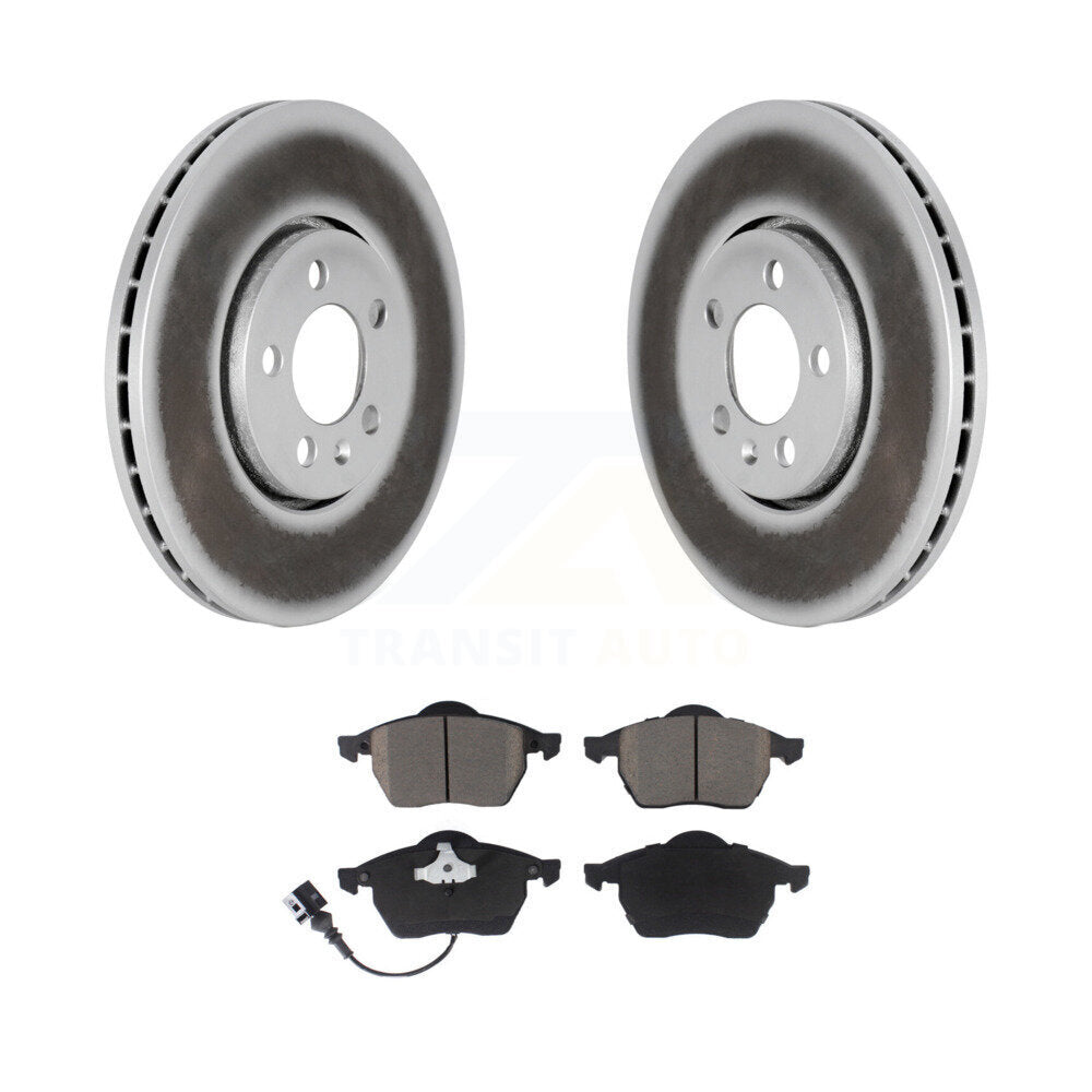 Coated Upgrade Brake Kit For 2004 Volkswagen Golf 2.8L/1.8L KGC-100997 Transit Auto