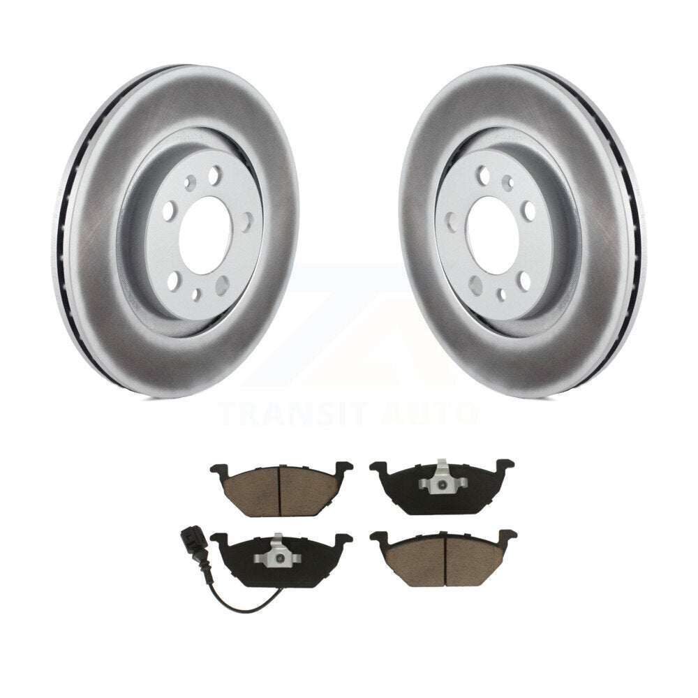 Coated Upgrade Brake Kit For 2004 Volkswagen Golf 2.0L/1.9L KGC-100998 Transit Auto