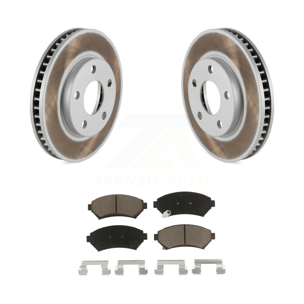 Coated Upgrade Brake Kit For 2004 Buick Regal KGC-102256 Transit Auto