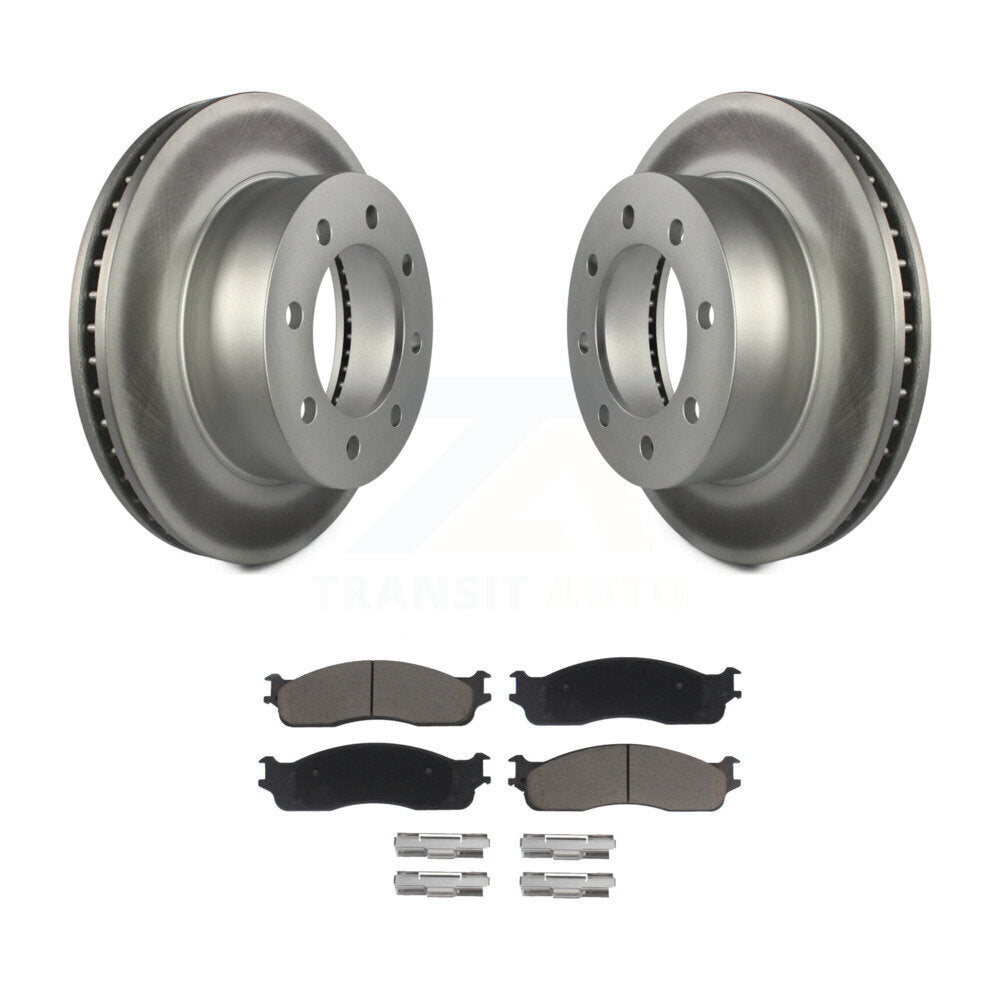 Coated Upgrade Brake Kit For 2004 Dodge Ram 2500 KGC-100635 Transit Auto