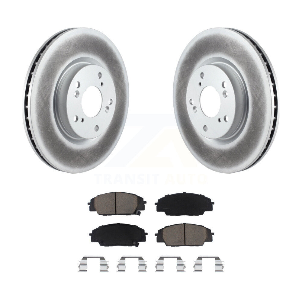 Coated Upgrade Brake Kit For 2005 Acura RSX Type-S KGC-102363 Transit Auto