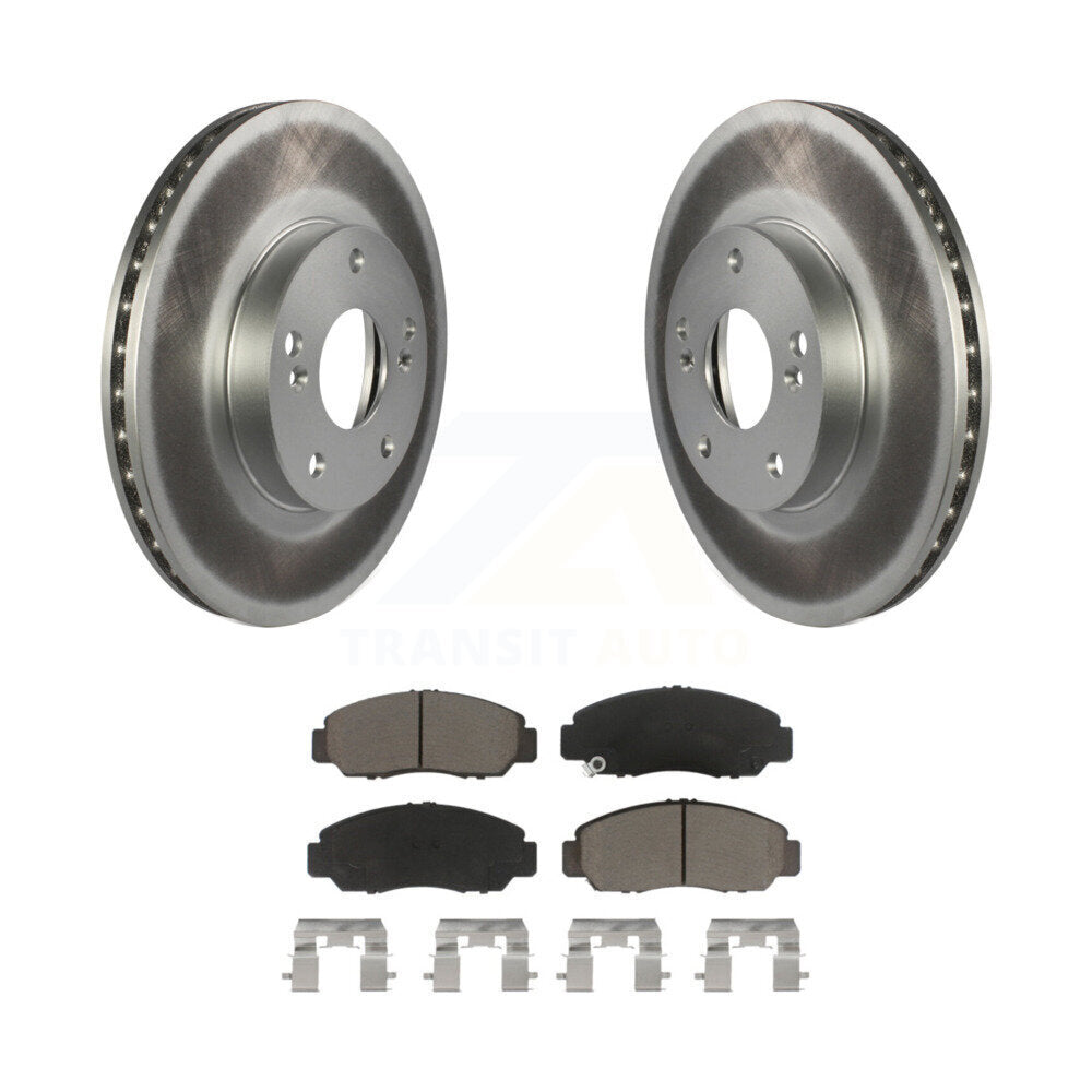 Coated Upgrade Brake Kit For 2006 Acura CSX KGC-100870 Transit Auto