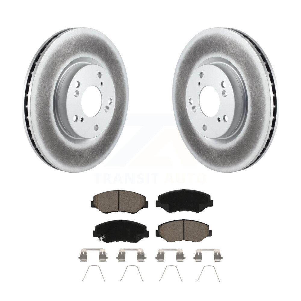 Coated Upgrade Brake Kit For 2005 Honda CR-V KGC-101215 Transit Auto