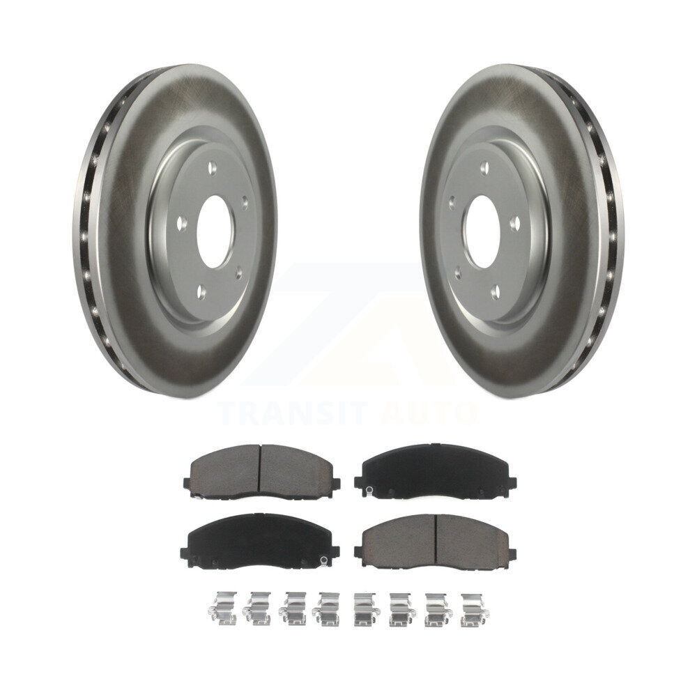 Coated Upgrade Brake Kit For 2018 Dodge Journey KGC-100711 Transit Auto