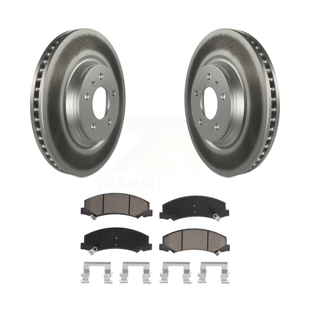 Coated Upgrade Brake Kit For 2006 Buick Lucerne 4.6L KGC-100689 Transit Auto