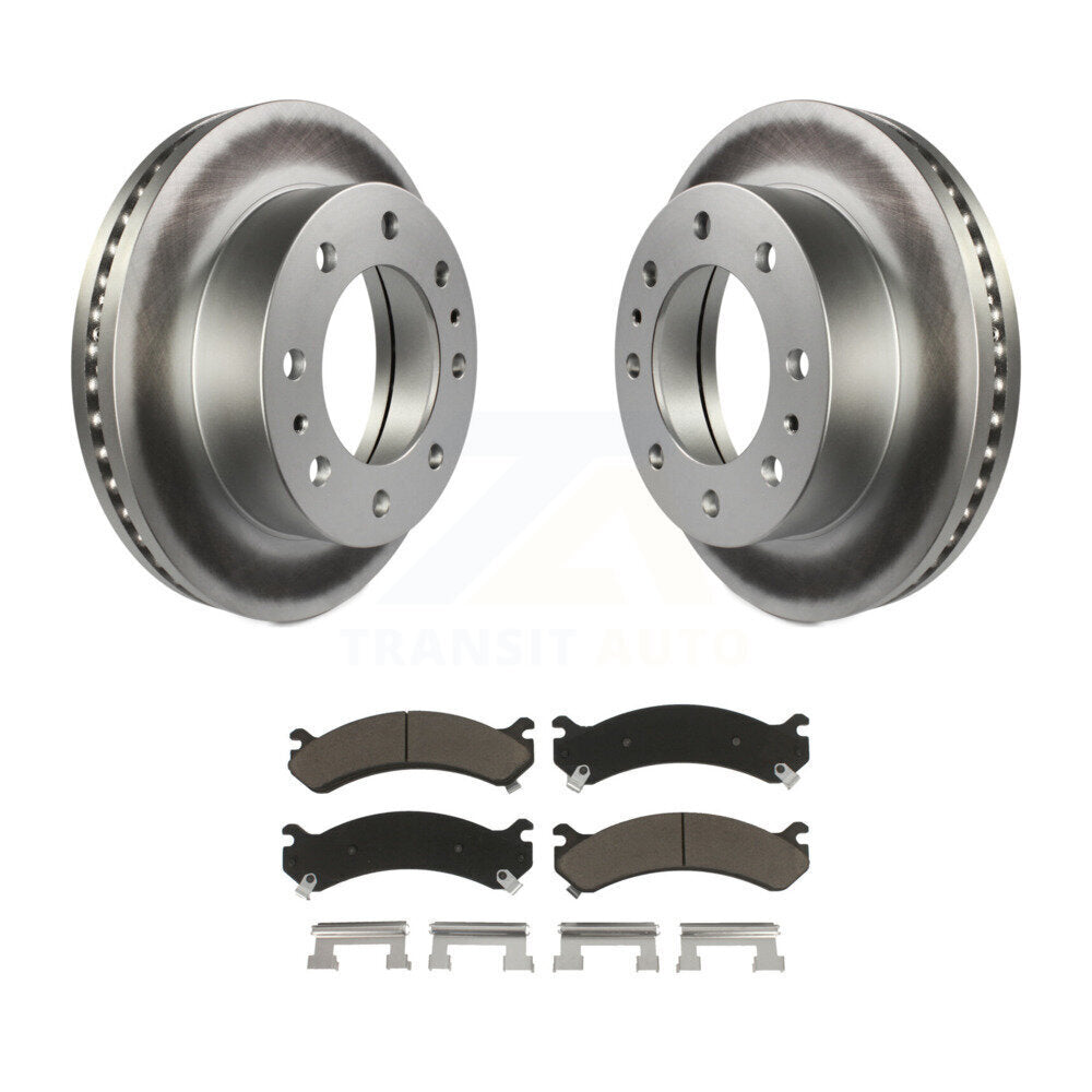 Coated Upgrade Brake Kit For 2004 GMC Sierra 3500 With 12000 Lb GVW KGC-101052 Transit Auto