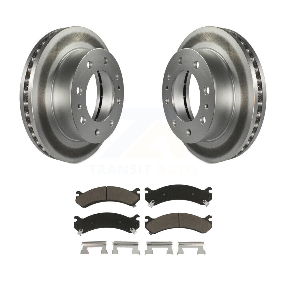 Coated Upgrade Brake Kit For 2003 Chevrolet Silverado 2500 With Four Wheel Steering KGC-101375 Transit Auto