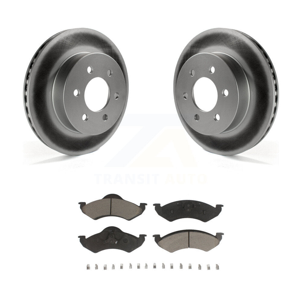Coated Upgrade Brake Kit For 2000 Dodge Dakota With 11" Diameter Drum Transit Auto