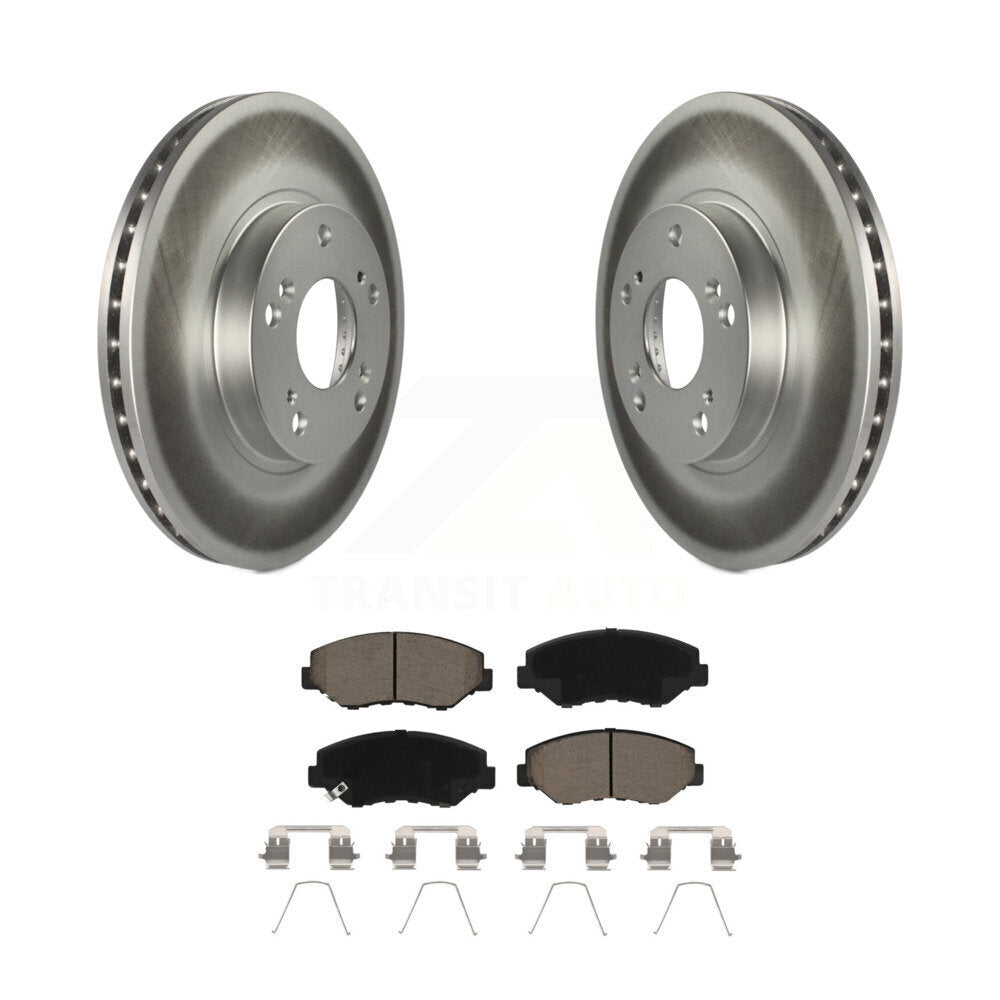 Coated Upgrade Brake Kit For 2004 Honda CR-V KGC-100859 Transit Auto