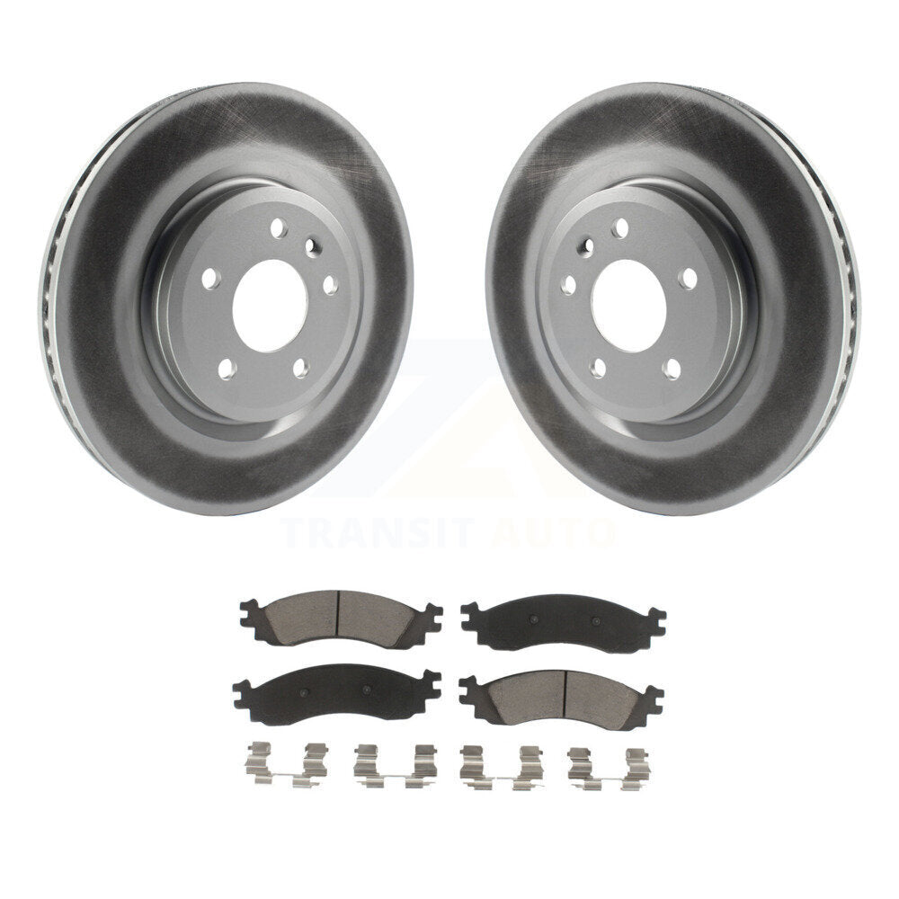 Coated Upgrade Brake Kit For 2012 Ford Taurus SHO KGC-100698 Transit Auto