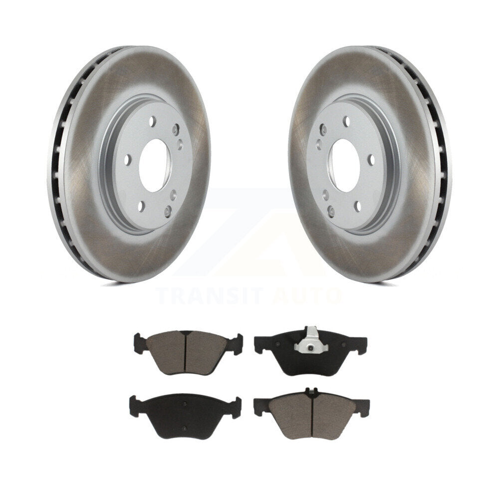 Coated Upgrade Brake Kit For 2005 Chrysler Crossfire Limited/Base KGC-100969 Transit Auto