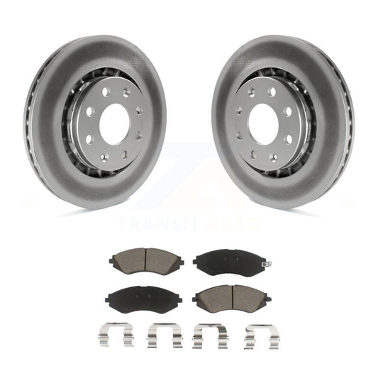Coated Upgrade Brake Kit For 2005 Chevrolet Aveo With Hub Assembly Transit Auto