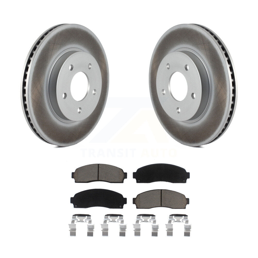 Coated Upgrade Brake Kit For 2005 Saturn Vue Transit Auto