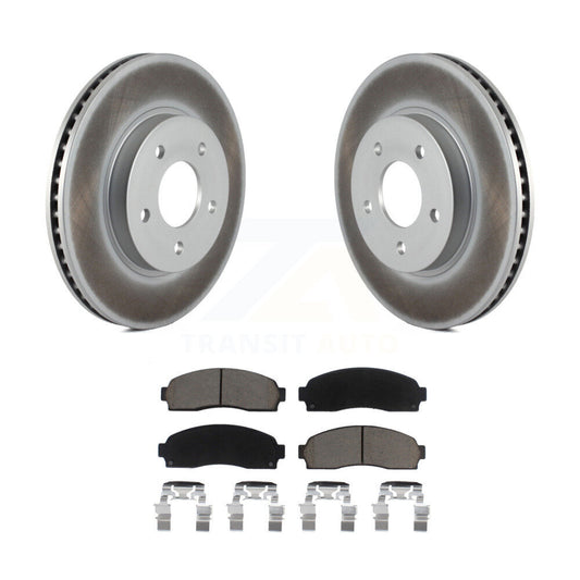 Coated Upgrade Brake Kit For 2003 Saturn Vue From Chassis/VIN #3S823795 Transit Auto