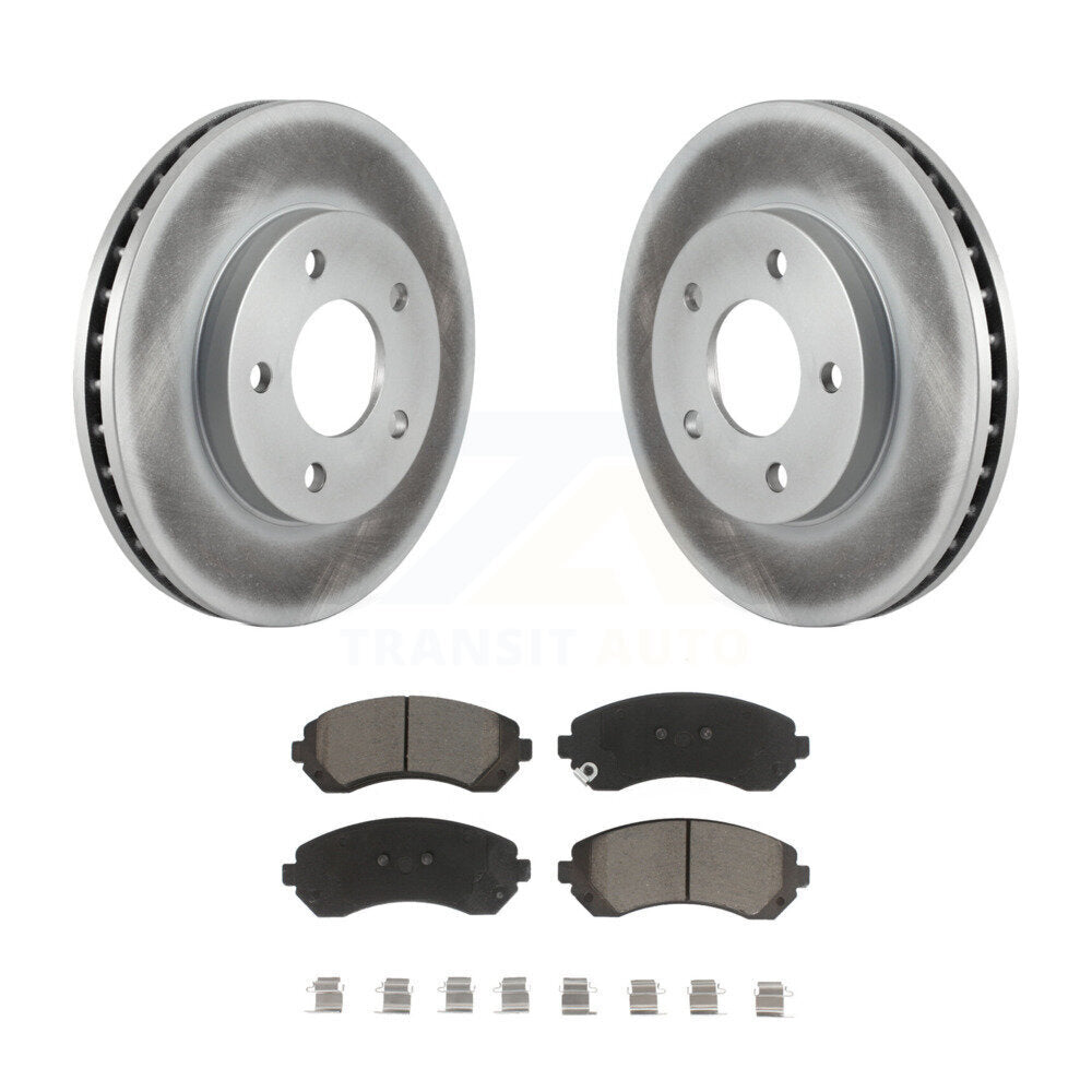 Coated Upgrade Brake Kit For 2004 Buick Rendezvous FWD KGC-101121 Transit Auto