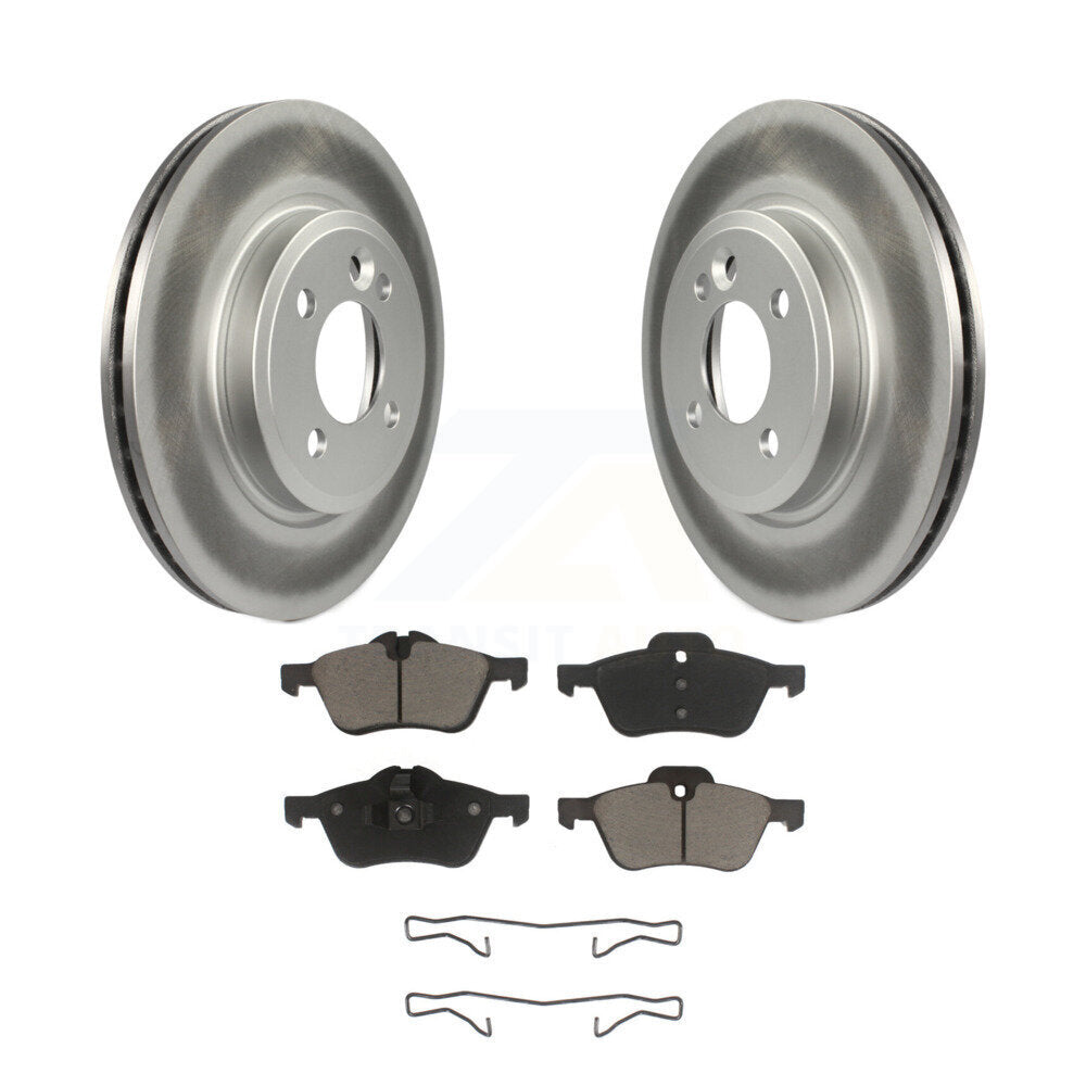 Coated Upgrade Brake Kit For 2003 Mini Cooper With 276mm Diameter Front Rotor KGC-101113 Transit Auto