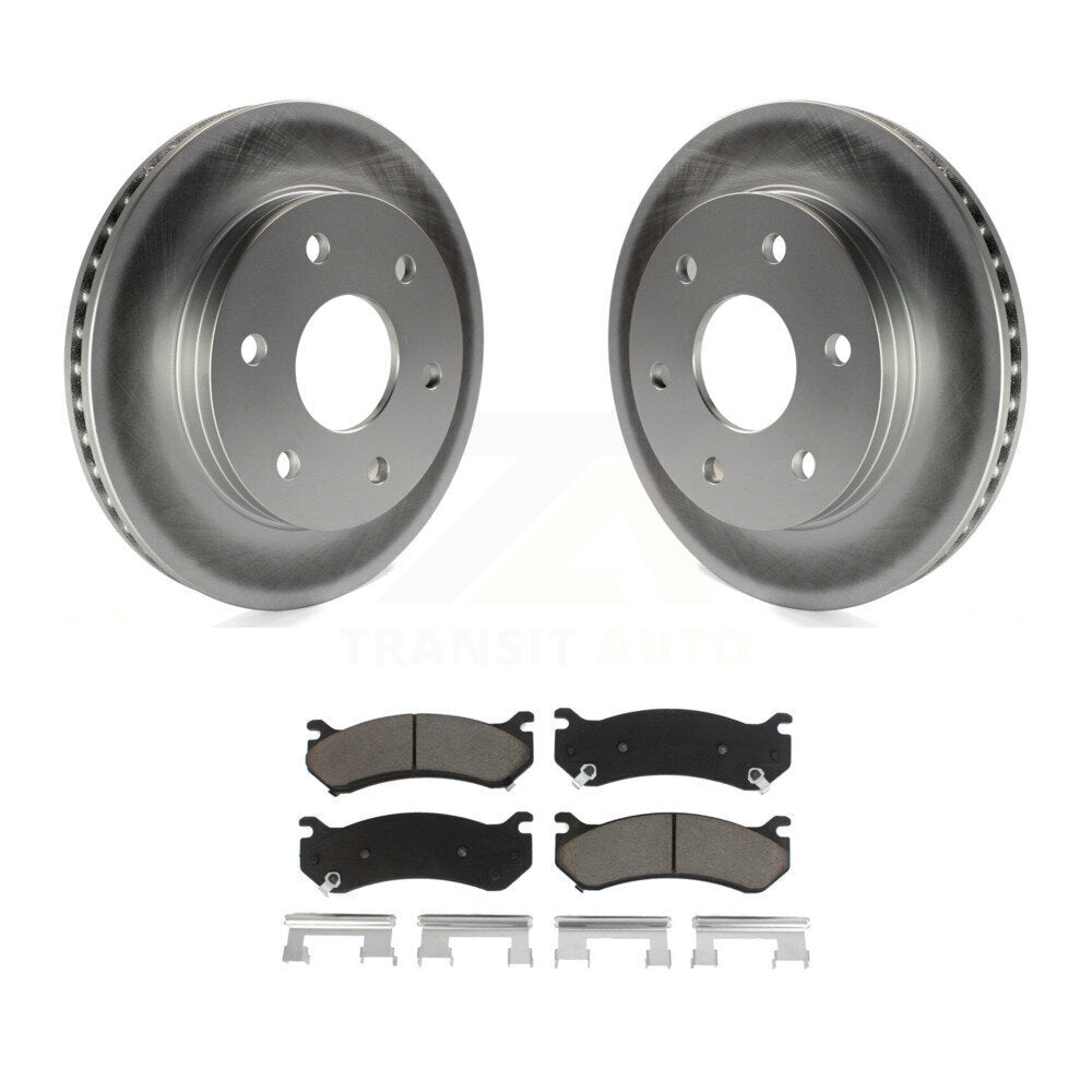 Coated Upgrade Brake Kit For 2003 Chevrolet Express 2500 With 6 Lug Wheels Transit Auto