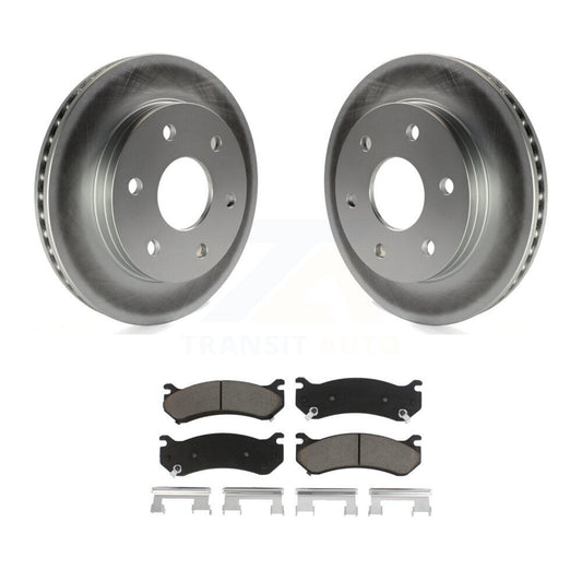 Coated Upgrade Brake Kit For 2003 Chevrolet Express 2500 With 6 Lug Wheels Transit Auto