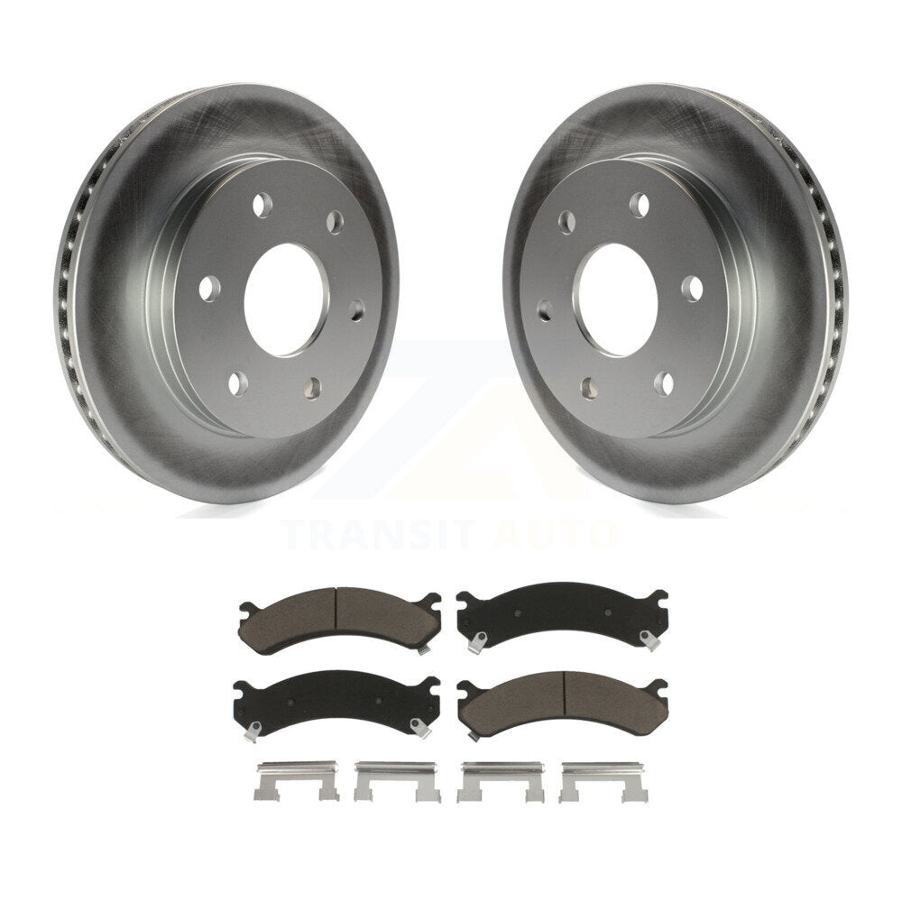 Coated Upgrade Brake Kit For 2006 Chevrolet Express 2500 With 6 Lug Wheels Transit Auto