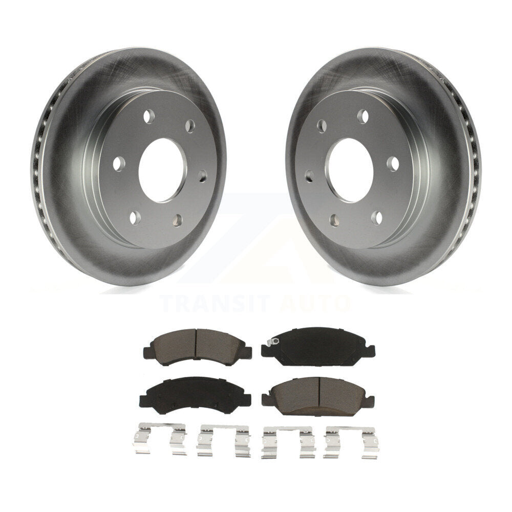 Coated Upgrade Brake Kit For 2007 GMC Sierra 1500 Disc rear brakes KGC-101394 Transit Auto
