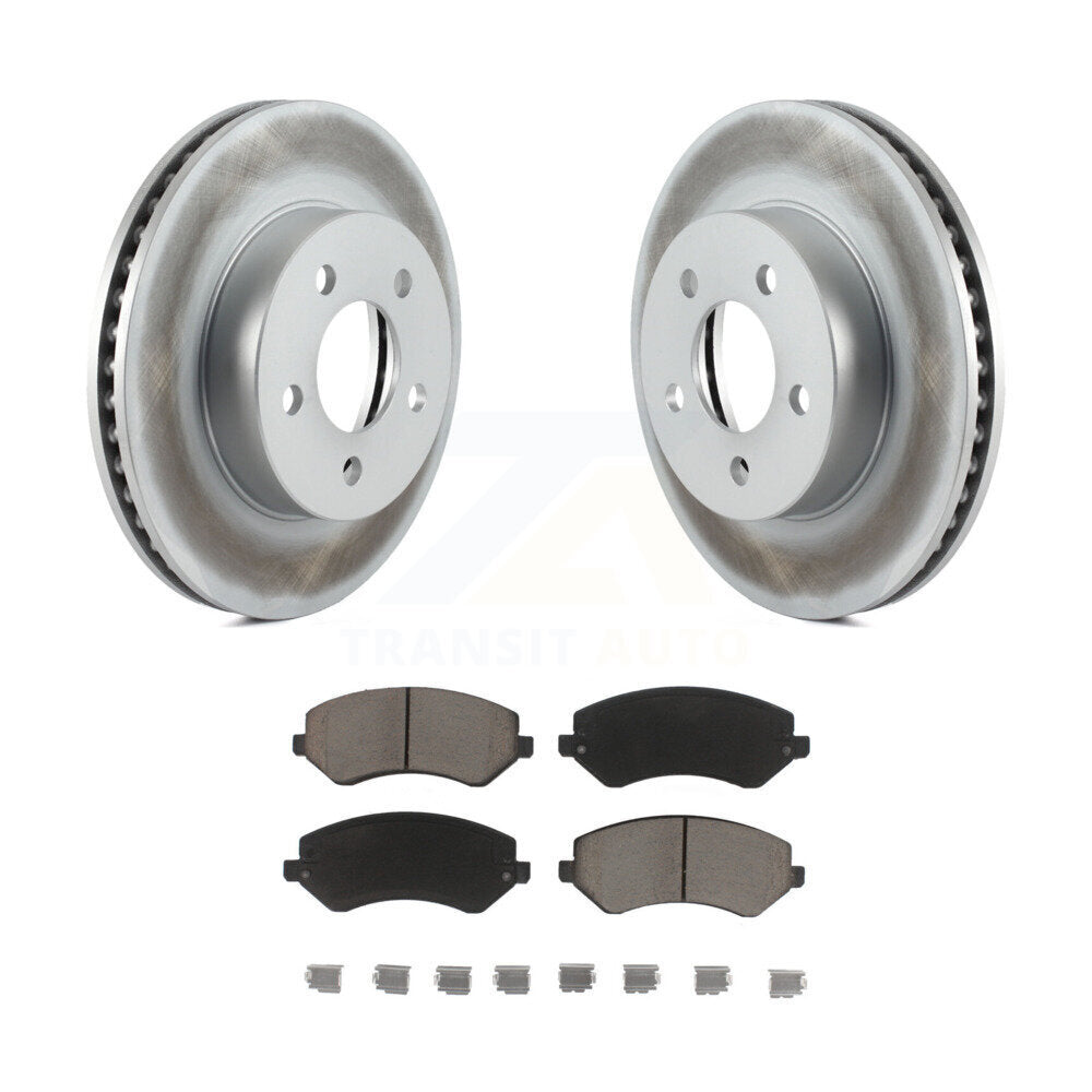 Coated Upgrade Brake Kit For 2005 Jeep Liberty KGC-100934 Transit Auto