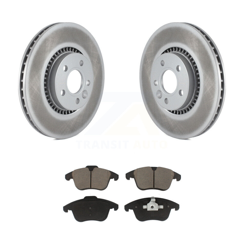 Coated Upgrade Brake Kit For 2010 Land Rover LR2 KGC-101123 Transit Auto