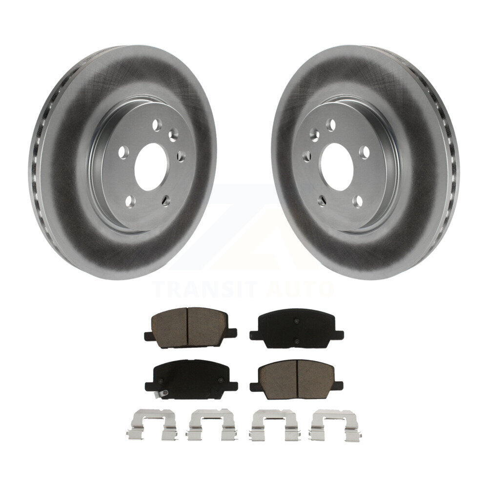Coated Upgrade Brake Kit For 2019 Chevrolet Trax 1.4L. Vehicles Manufactured In USA KGC-102880 Transit Auto