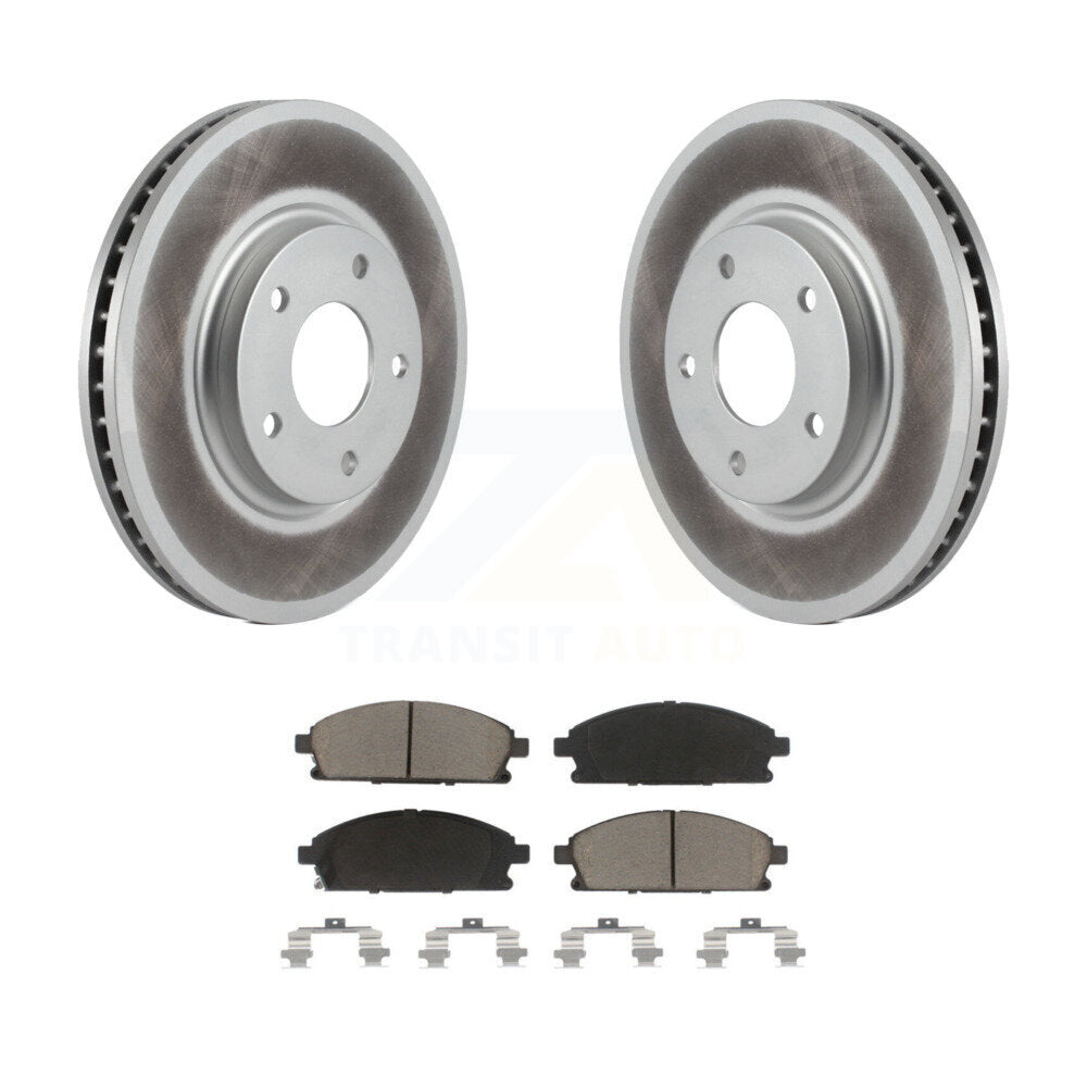 Coated Upgrade Brake Kit For 2005 Nissan Quest KGC-101178 Transit Auto