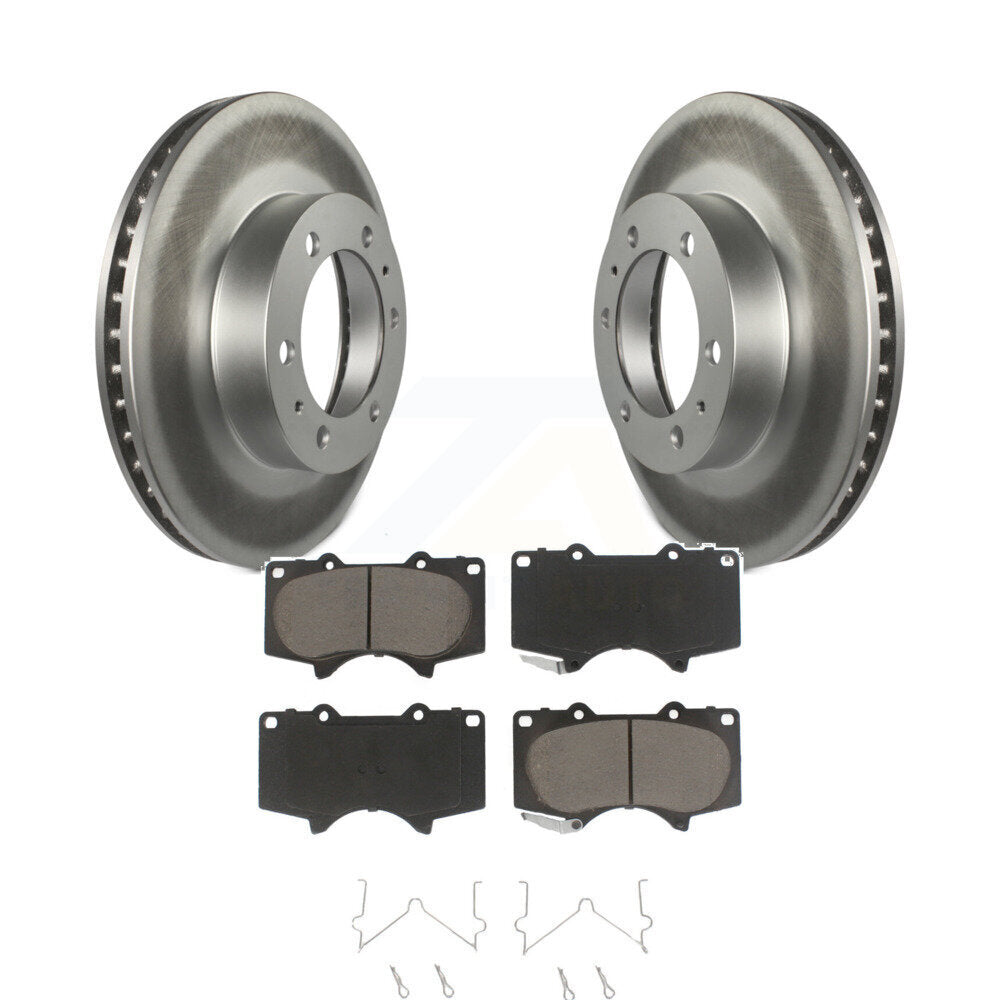 Coated Upgrade Brake Kit For 2004 Toyota 4Runner With 16" Factory Wheels KGC-101042 Transit Auto